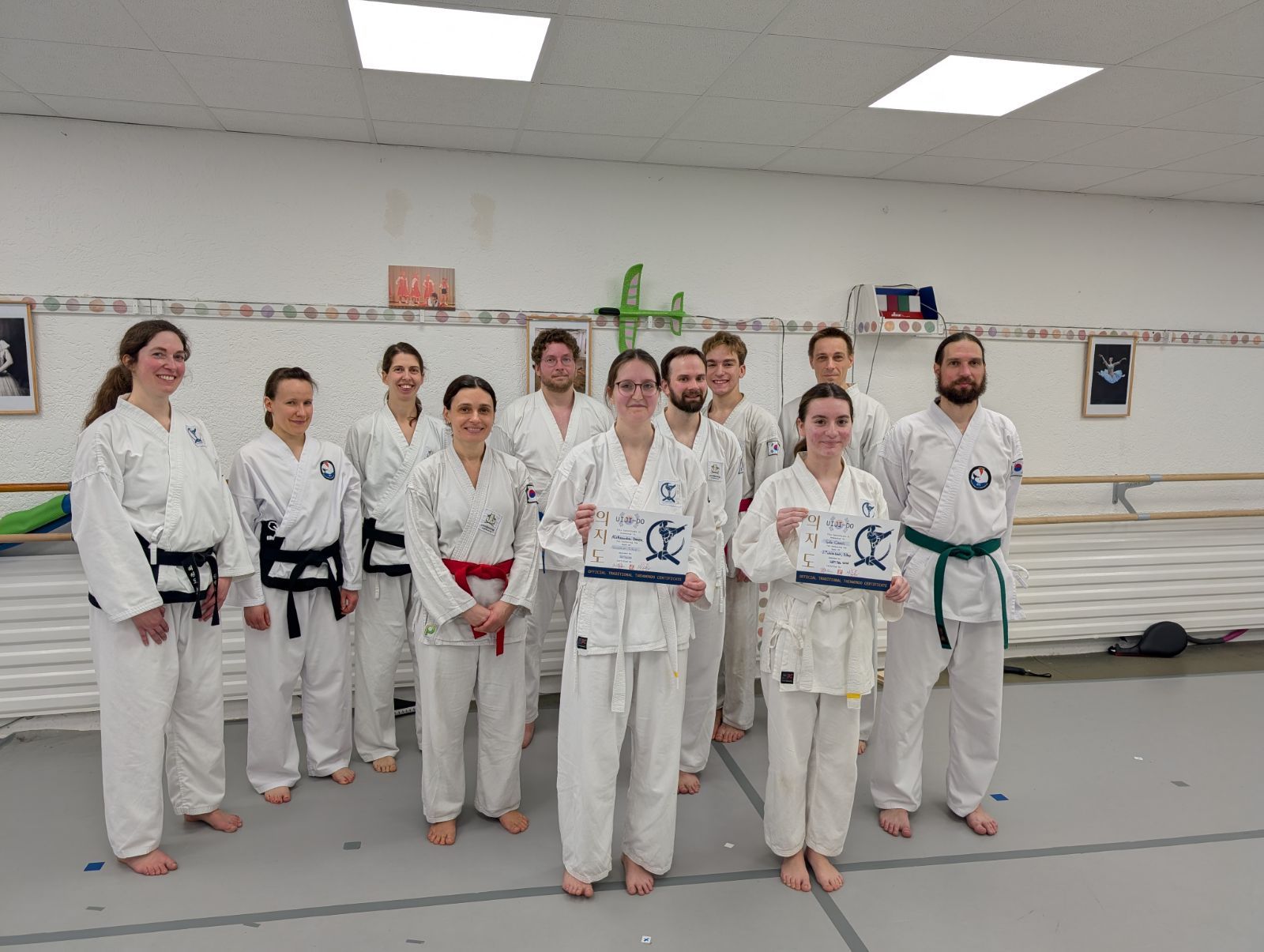 Prüfungen bei Uiji-Do